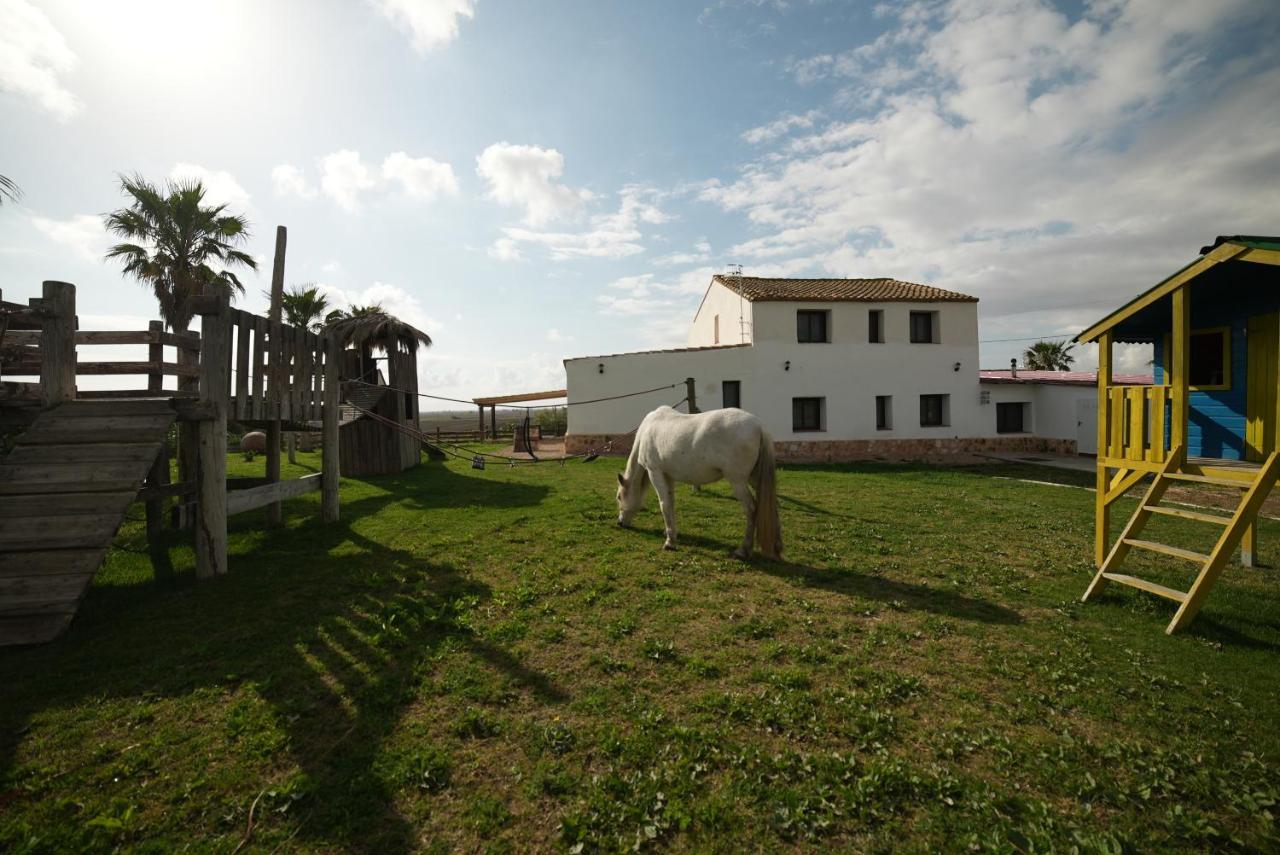 Gasthaus La Finestra Del Delta L'Ampolla Exterior foto
