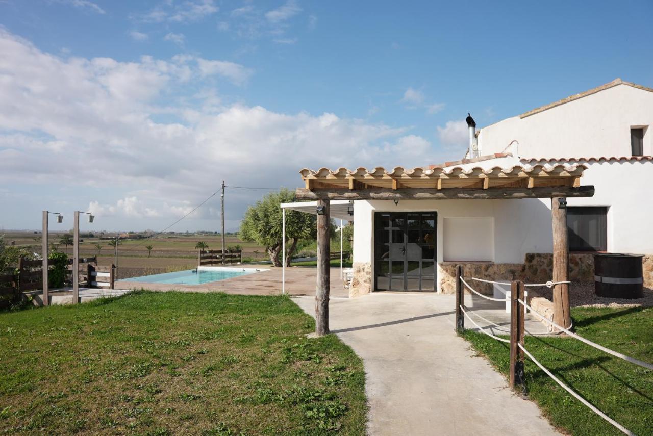 Gasthaus La Finestra Del Delta L'Ampolla Exterior foto